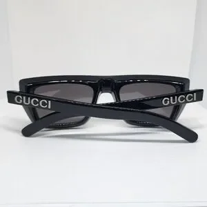 Gucci | Accessories | New Auth Gucci Gg723s 01 Black Flat  display picture 1